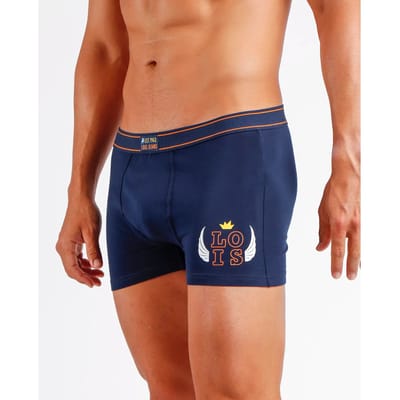 Geprinte stretch katoenen boxer Lois Mechanic (x2)