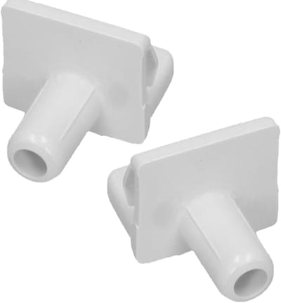 Koelkast Planken - Vrieskast Onderdelen - Apparaat Reparatie - Perfecte Pasvorm - 2 Stuks - Wit