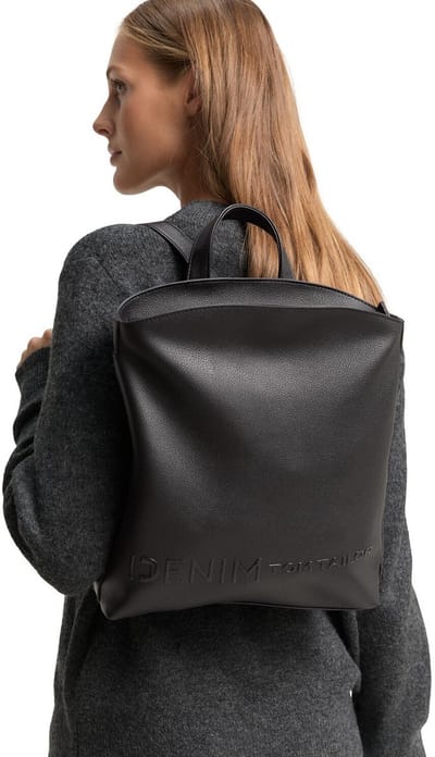 TOM TAILOR vrije tijd rugzak rugzak Zephyra Backpack Black zwart