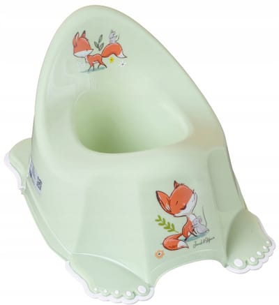 Tega Baby Antislip Potje - Groen - Levensavontuur Collectie