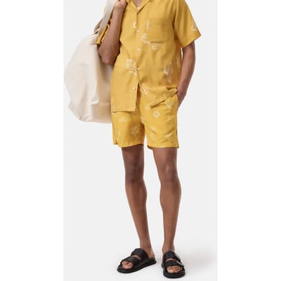 Closed Swim Shorts Mango Yellow Größe: S | Badehosen Outlet | Herren | Gelb