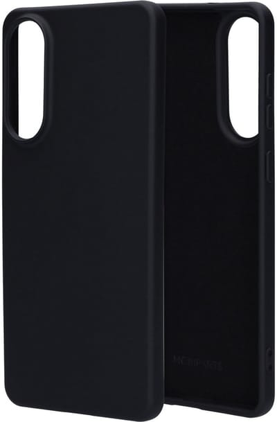 Mobiparts hoesje geschikt voor de Samsung Galaxy S25 Edge - Siliconen - Zwart