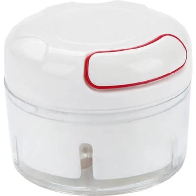 Mini Handmatige Knoflookhakker Knoflookpers Knoflookrasp Stamper Gepureerde Gember Chili Rasp Knoflook Groente Snij-Artefact white