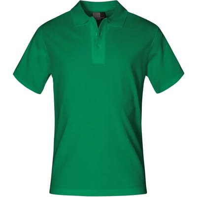 Herenpolo 'Superior' met korte mouwen Kelly Green - S