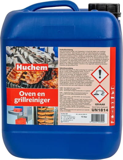 Oven- en Grillreiniger 10 L (Concentraat) – krachtig tegen vet & eiwitten | Bakoven | Grill