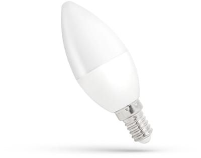 Spectrum LED Kaarslamp E14 6W - 230V - 540 Lumen - 4000K Neutraal Wit - Natuurlijk Licht - Energiezuinig