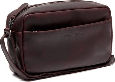 The Chesterfield Brand schoudertas Arona Shoulderbag Brown donkerbruin