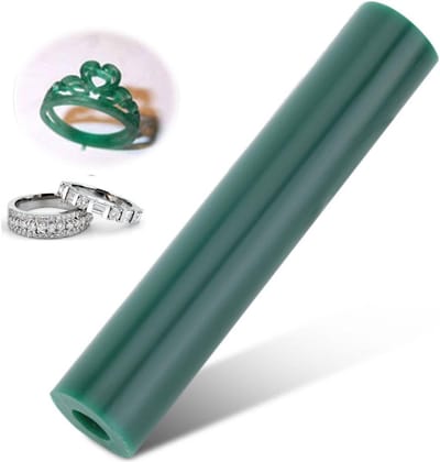 Groene Carving Wax Ring Tube voor Sieraden Maken, 144mm Lengte, Ideaal voor Beeldhouwen en Creatieve Klussen