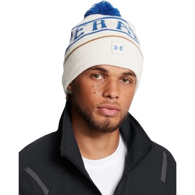 Under Armour Mütze M Halftime Pom Beanie Red 110-(US OSFM)