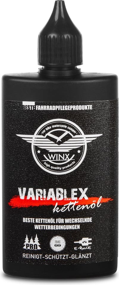 WINX variablex fietskettingolie - 100ml - voor alle weersomstandigheden