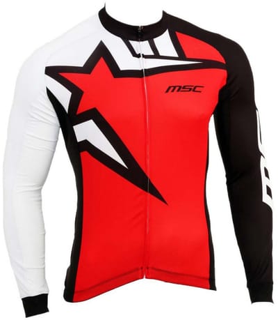 Msc All Season Trui Met Lange Mouwen Rood L Man
