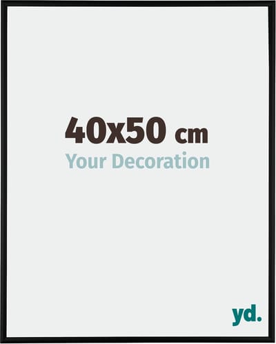 Your Decoration - Fotolijst 40x50 cm - Aluminium - Zwart Mat - Kent