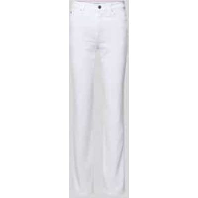 slim fit jeans met logodetails