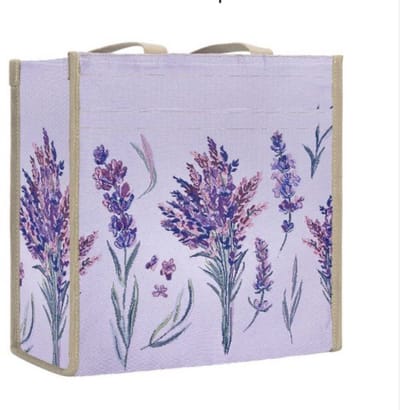 Cityshopper – Schoudertas – Lavendel - Lavander - Paarse achtergrond - Lila