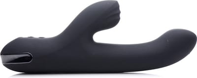 XR Brands - Silicone Pulsating and Vibrating Rabbit