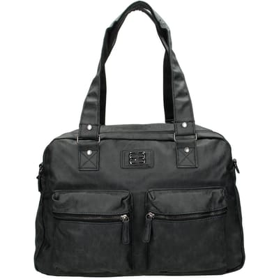 Enrico Benetti Dijon 54538 Handtas - 15 inch Laptoptas - Zwart