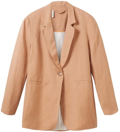 Tom Tailor - Vest - Maat S - Vrouwen - 31652 - Vlas of linnen