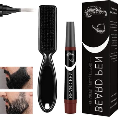 Beard Filler Pen voor een Perfecte Baard, Waterproof en Duurzaam, Ideaal voor Mannen, 1 Stuk