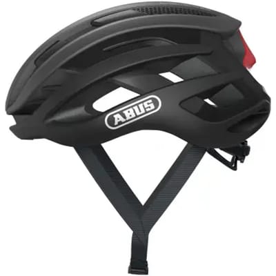 Fietshelm ABUS AIRBREAKER dark grey S - 51-55 cm - grijs - Geschikt voor gebruik op racefietsen - gravelbikes - 200 g