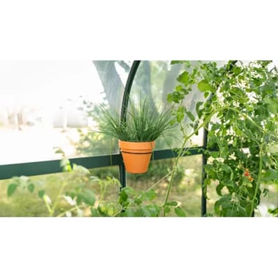 Vitavia - Bloempothouder - Tuinserre Accessoires - Metaal - Zwart