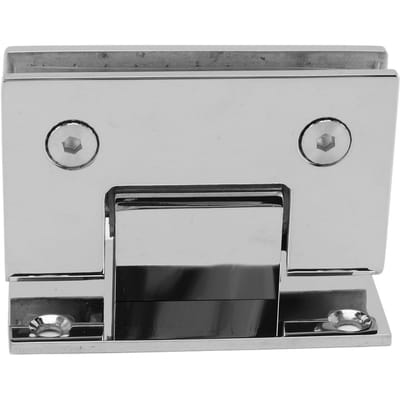 Charnière de Porte en Verre de Salle de Bain 90 Degrés Acier Inoxydable Charnière de Porte en Verre sans Cadre pour Portes de 8 12 mm
