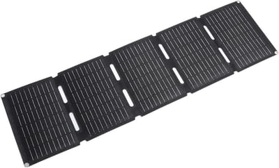 Opvouwbaar Zonnepaneel - Draagbare Oplader - Buiten Activiteiten - Monokristallijn Silicium - 100 Watt