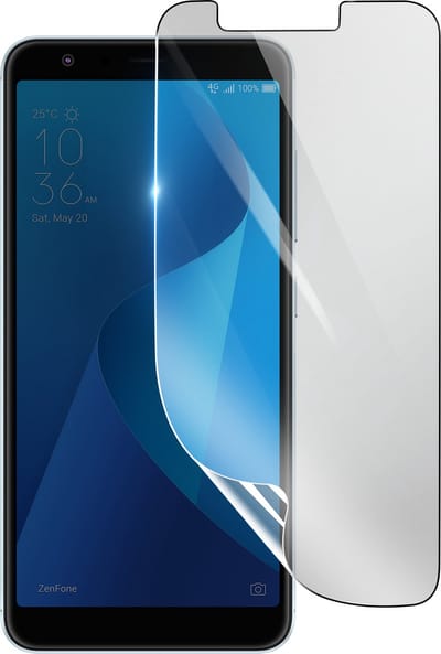 3mk, Geschikt voor Asus Zenfone Max Plus M1, Schokbestendige Hydrogel Screenprotector, Transparant