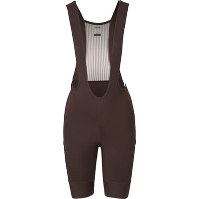 AGU Venture Gravel - Bibshort - Dames - Fietsbroek - Offroad zeem - Intense Lycra - Bruin - L - Mesh zijzakken - Elastische bretels