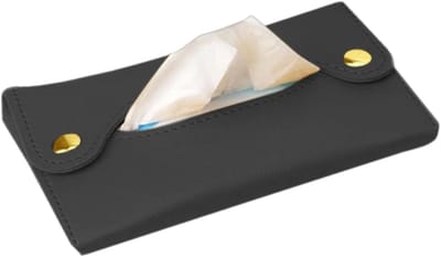 KZQ Pu Tissuehouder Mini Opbergdoos 130x85 Mm Lichtgewicht Draagbaar Servettenhouder Voor Thuis Auto En Camping