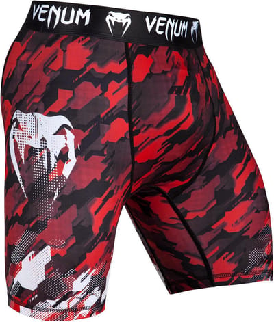 Venum Tecmo Vale Tudo Short Compressie Short Rood - XXL - Jeans Maat 38