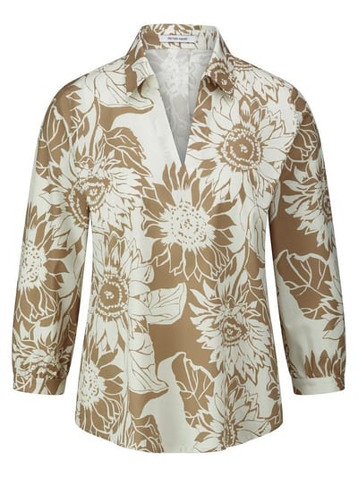 Blouse Van Peter Hahn wit