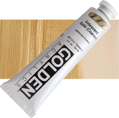 Golden Heavy Body Acrylverf Serie 7 Iridescent Bright Gold (Fine)
