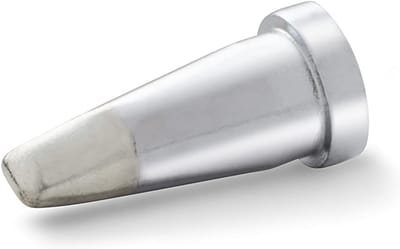 Soldeerpunt - Beitelpunt - Precisie Solderen - Maximale Warmteoverdracht - 2.4 x 0.8 mm - Zilver
