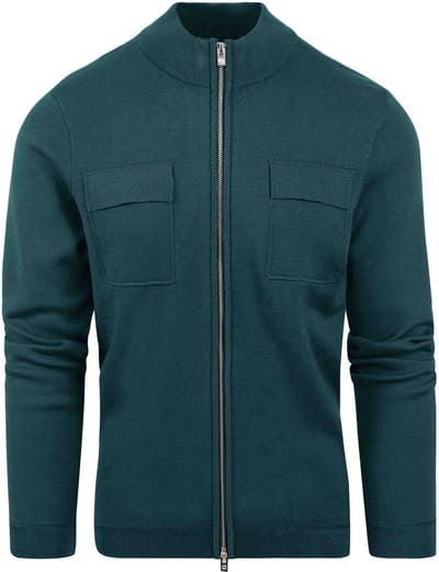 Blue Industry Vest Borstzak Donkergroen - Maat XL - Heren