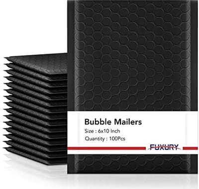 Bubble Mailers 6x10 - 100 Stuks Gewatteerde Enveloppen voor Verzending en Verpakking