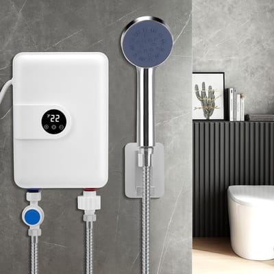 Doorstroomverwarmer Met Douchekop set – Doorstromer met Toucheknop – Doorstromer Douche Elektrisch - direct