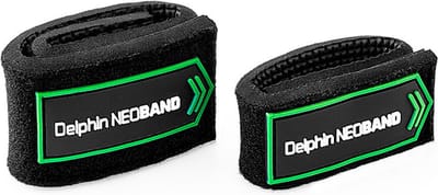 2 neopreen - hengelbinders - met klittenband - Delphin
