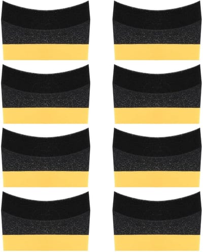 8 x Tire dressing applicator pads, bandglans gel applicatiespons bandengel auto bandenglans spons, auto bandenreinigingsspons, autobanden spons voor banden verzorging banden gel applicatiespons