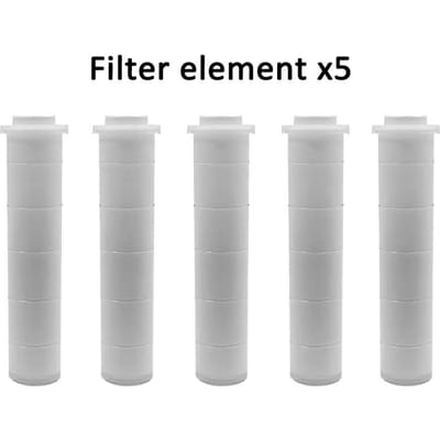 3-in-1 Hogedruk Douchekop Met Filter Handheld Verstelbare Knop Badkamer Douchekop Waterbesparend Badkameraccessoires gray