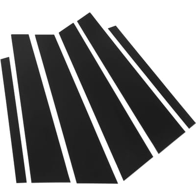 6 Stuks Glanzend Zwarte Deur Raam B C Stijl Post Bekleding Auto Accessoires Vervanging Voor 5 Serie F10 4 black