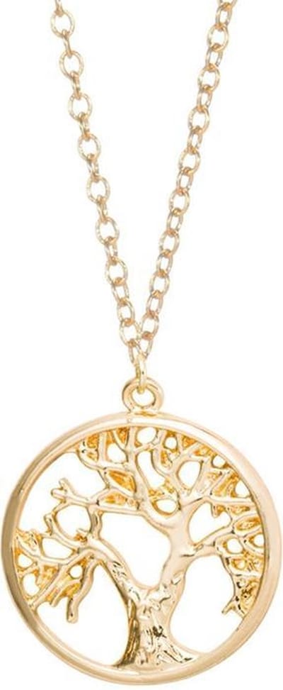 24/7 Jewelry Collection Levensboom Ketting - Boom - Goudkleurig
