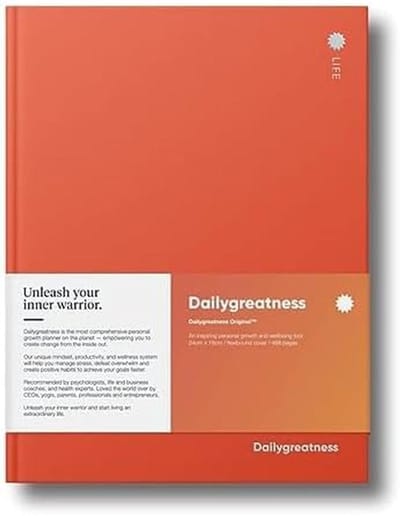 Dagplanner A4/Letter 2023 Dagelijks, Wekelijks en Jaaroverzicht met Extra Functies