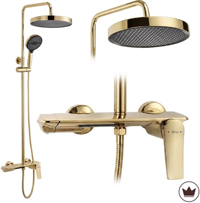 Rea - Doucheset Vision Gold - 14 x 28 x 114,5 cm