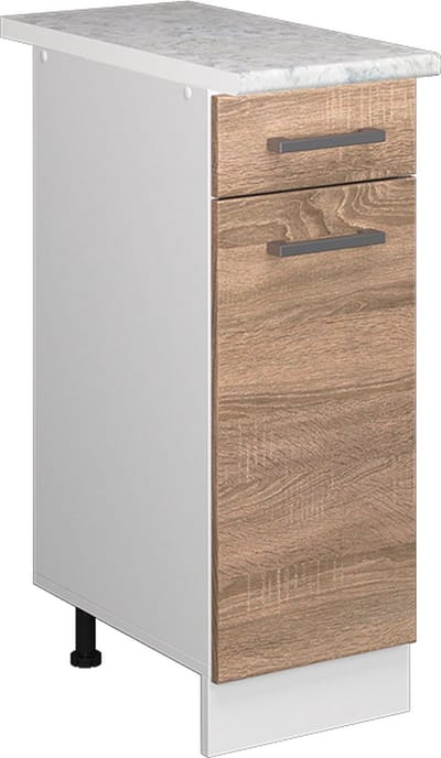 Vicco R-Line Keukenonderkast – 30 cm, WB Marmer Sonoma