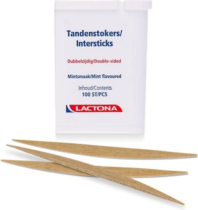 Lactona Intersticks Tandenstokers - 100 stuks