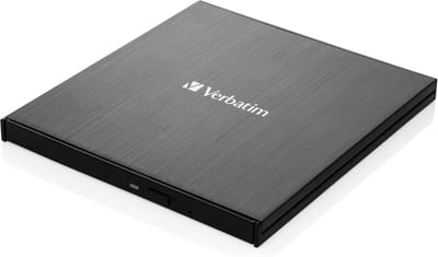 Externe Slimline Blu-ray Writer Ultra HD 4K - compacte brander voor het maken van grote back-ups