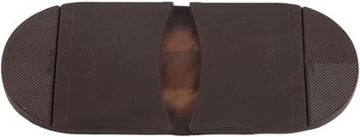 Duurzame en Slijtvaste Rubber Zool voor Schoenreparatie - Halve Zool Pad voor Comfort en Stabiliteit (Bruine Hiel)