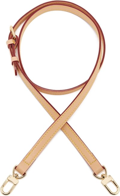 Verstelbare Schouderriem voor Kleine Tassen, Vervangbare Crossbody Strap, Ideaal voor Nano Pochette Metis met Gouden Accenten en Comfortabel Draaggemak