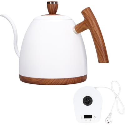 Elektrische Zwanenhals Waterkoker 800ml / 27oz Constante Temperatuur Elektrische Waterkoker L white
