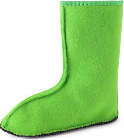 Ladeheid Sokken voor Regenlaarzen – Fleecesokken – LA-CA-PandaSocks – Groen – 22/23